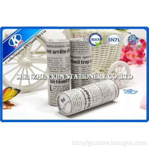 3.5 Inch Recycled Paper Pencils In Paper Tube , Eco Friendl